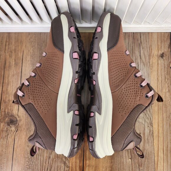 Skechers Trego Trail Destiny Women's 8 Brown Water Resistant Hiking Shoes 180006 - Picture 6 of 9